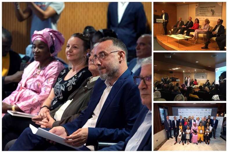 La Agencia EFE y Casa África entregan al periodista grancanario Pepe Naranjo el Premio Saliou Traoré en su primera edición, por su serie de reportajes sobre el continente africano (Foto TA)